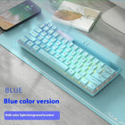 F3061 61keys Wired RGB Gaming Keyboard Membrane Keyboard