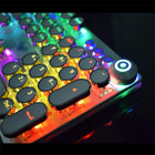 Punk Green Axis Notebook Computer Wired Gaming Keyboard