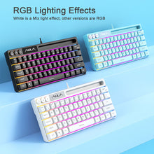F3061 61keys Wired RGB Gaming Keyboard Membrane Keyboard