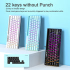 F3061 61keys Wired RGB Gaming Keyboard Membrane Keyboard